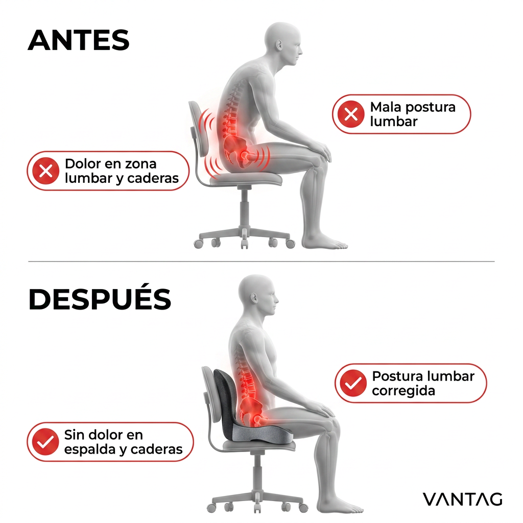 Cojín Lumbar Vantag™ Pro