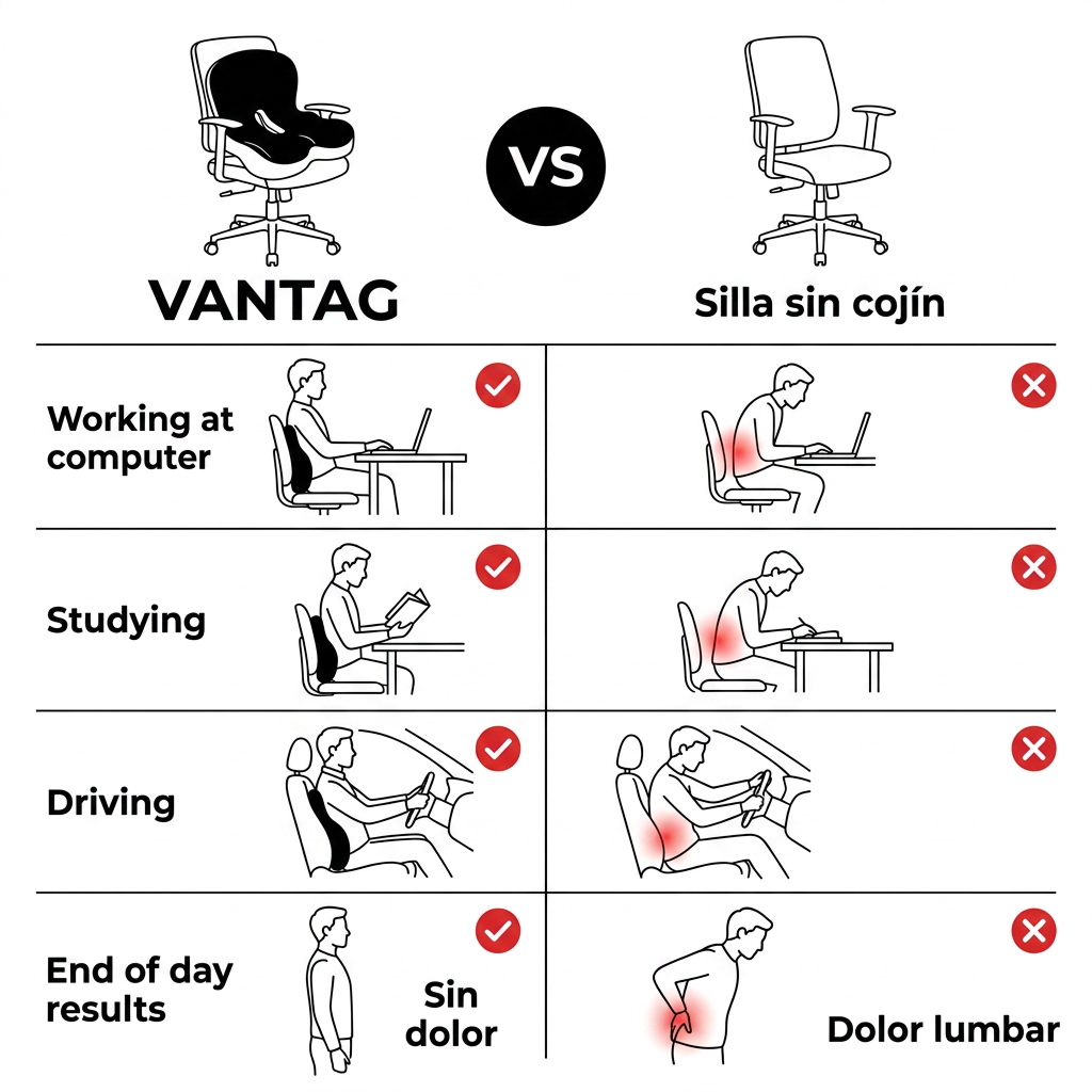 Cojín Lumbar Vantag™ Pro