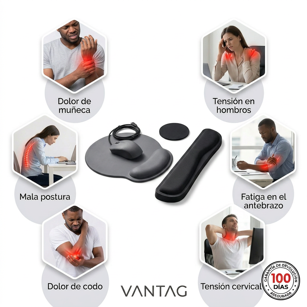 Alfombrilla Ergonómica Vantag™ Pro